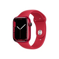 Apple Watch Series 7 (GPS) (PRODUCT) RED - red aluminum - smart watch with