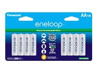 Thumbnail 3 of 3 for Panasonic eneloop BK-3MCCA16FA battery - 16 x AA type - NiMH