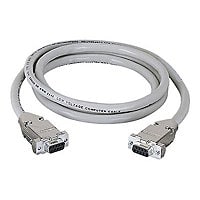 Black Box 75ft RS232 DB9 F/F Straight Through Shielded Serial Cable, 75'