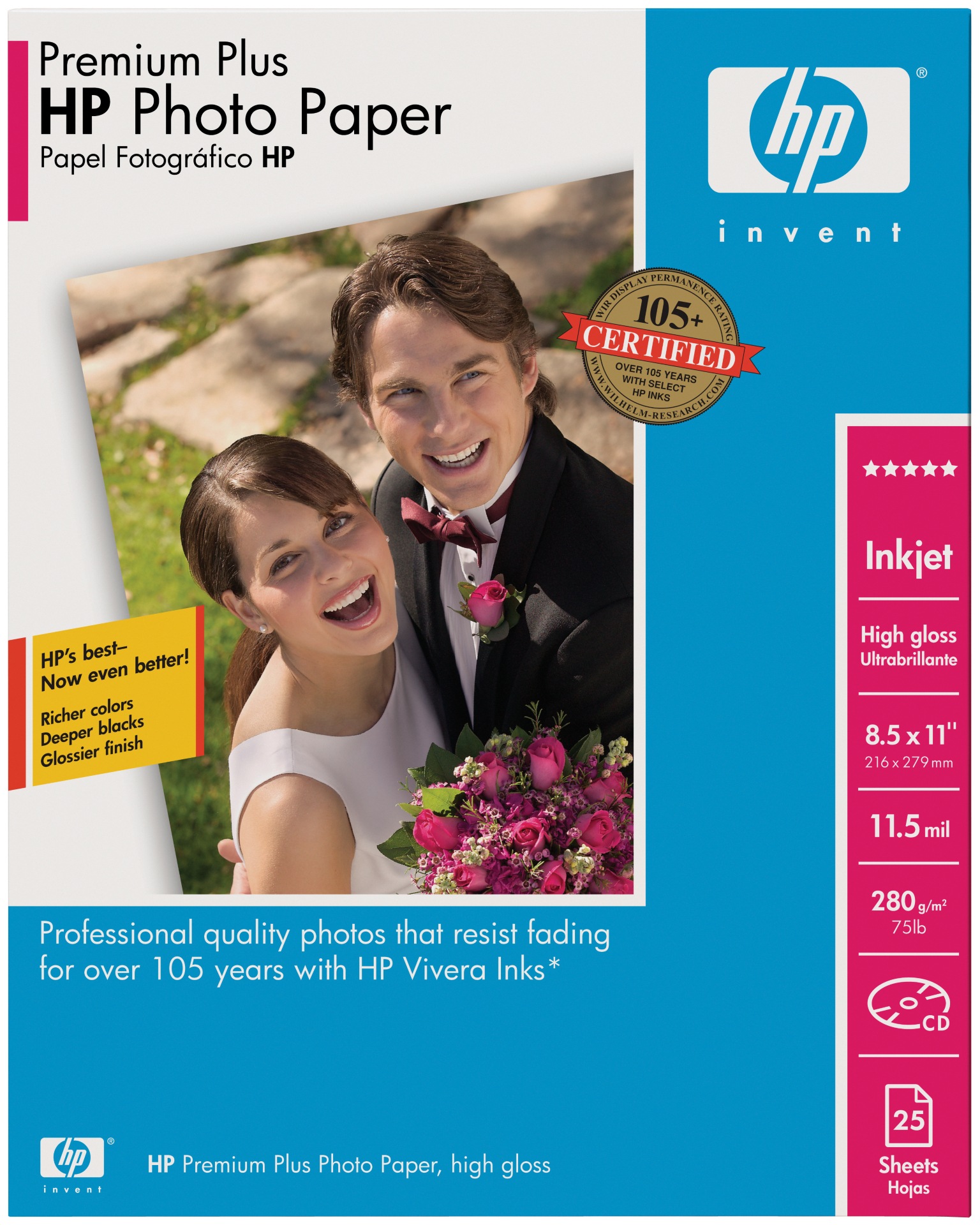 HP Premium Plus High-gloss Photo Paper