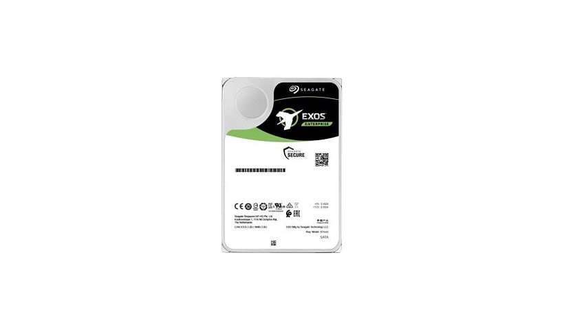 Seagate Exos X18 ST12000NM004J - hard drive - 12 TB - SAS 12Gb/s