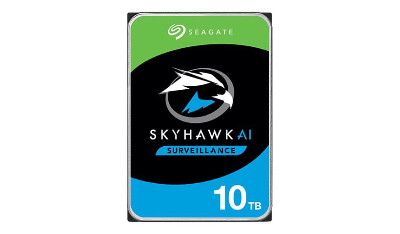 Seagate SkyHawk AI ST10000VE001 - hard drive - 10 TB - SATA 6Gb/s