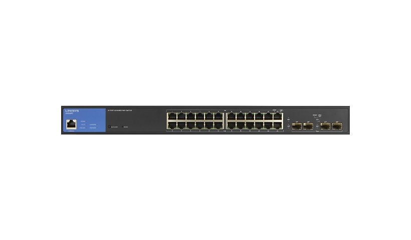 Linksys LGS328PC - switch - 24 ports - managed - TAA Compliant