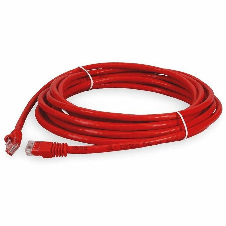 Proline 17ft RJ-45 (Male) to RJ-45 (Male) Cat6 Straight Red UTP Copper PVC