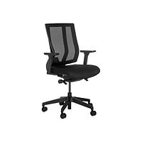 ARI - chair - reinforced mesh - black