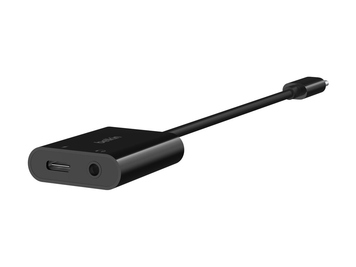 Belkin RockStar USB C to headphone jack charging adapter audio