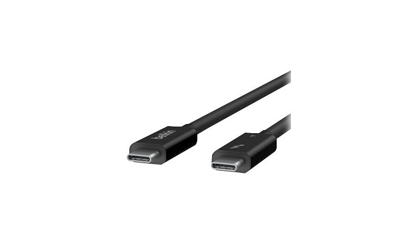Belkin CONNECT - Thunderbolt cable - 24 pin USB-C to 24 pin USB-C - 3.3 ft