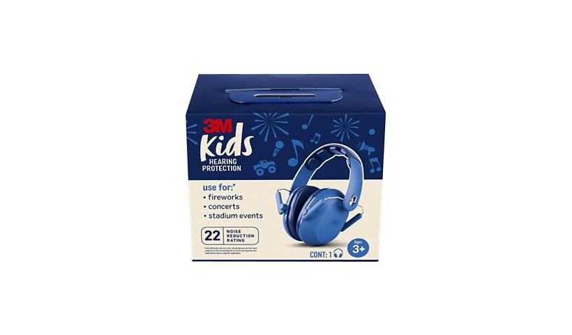 3M Kids Hearing Protection - earmuffs - blue