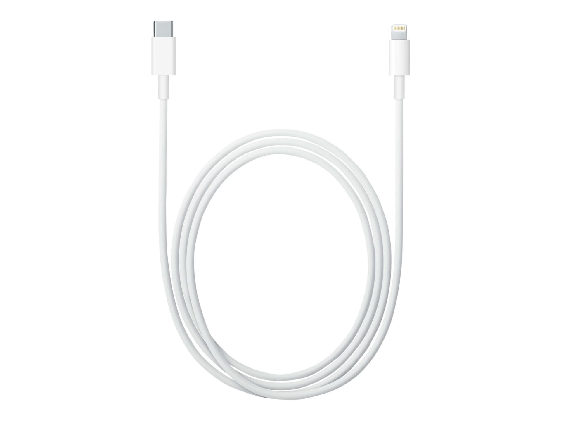Apple USB-C to Lightning Cable - Lightning cable - Lightning / USB  ft  - MM0A3AM/A - USB Cables 