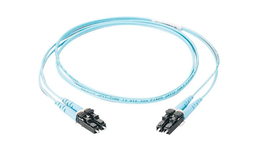 Panduit Opti-Core patch cable - 2 m - aqua