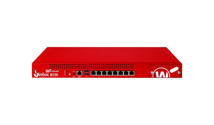 WatchGuard Firebox M390 - security appliance - with 3 years Basic Security Suite