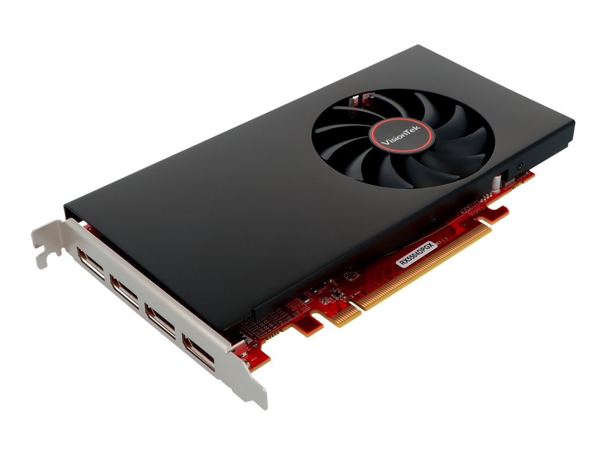 VisionTek Radeon RX 550 4M graphics card Radeon RX 550 4 GB