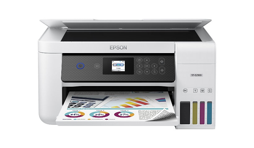 Epson WorkForce ST-C2100 Supertank Color MFP - multifunction printer - colo