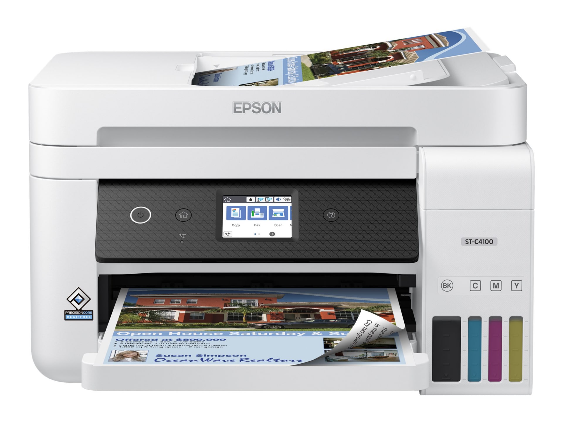 Epson WorkForce ST-C4100 Supertank Color MFP - multifunction printer - color