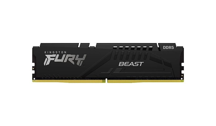 Kingston FURY Beast - DDR5 - kit - 32 GB: 2 x 16 GB - DIMM 288-pin - 5200 MHz / PC5-41600 - unbuffered