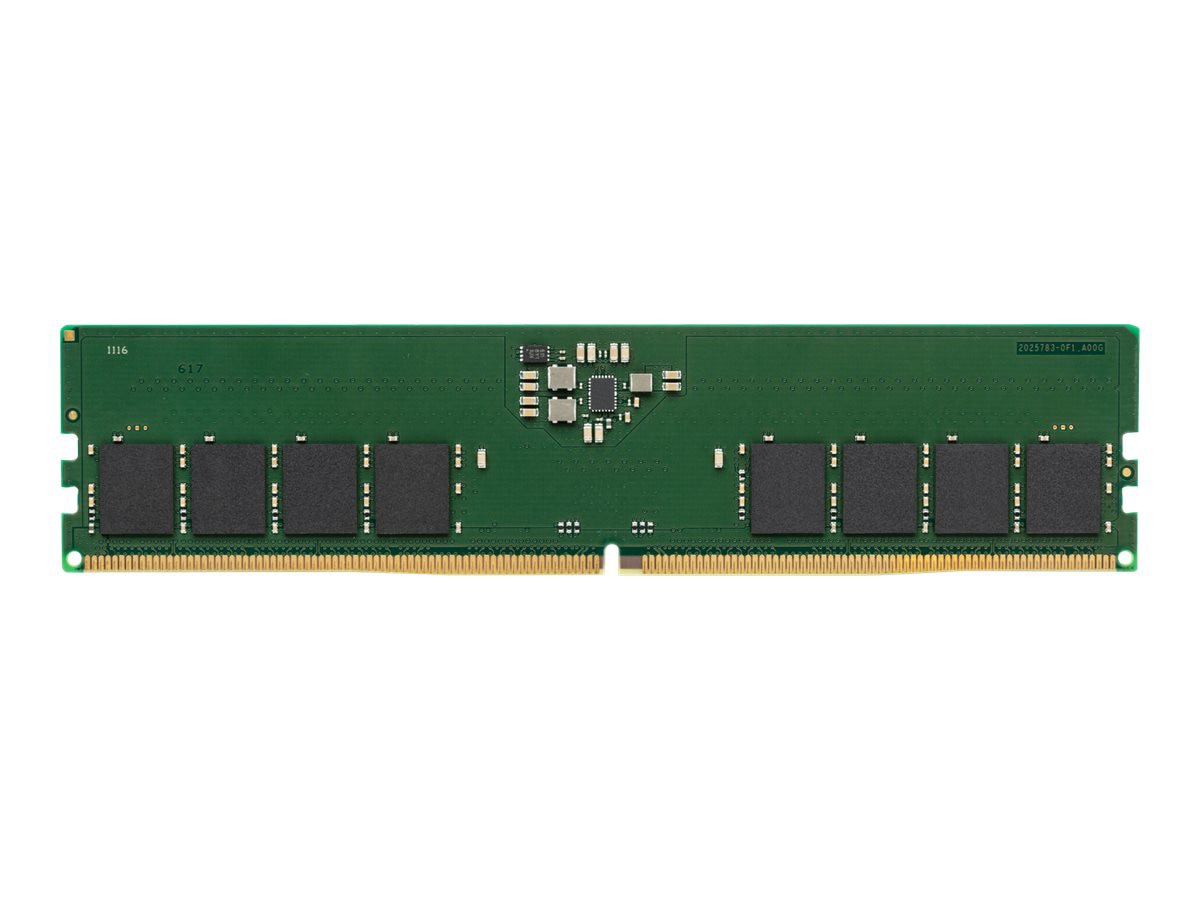 Kingston ValueRAM - DDR5 - kit - 32 GB: 2 x 16 GB - DIMM 288-pin - 4800 MHz / PC5-38400 - unbuffered