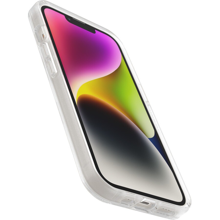 Thumbnail 4 of 5 for OtterBox iPhone 13 Symmetry Series Clear Antimicrobial Case