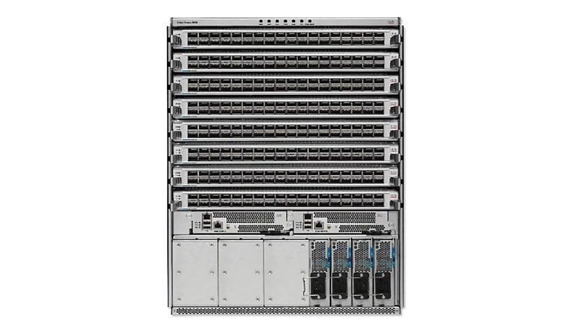 Cisco Nexus 9508 Chassis Bundle - switch - managed - rack-mountable - with