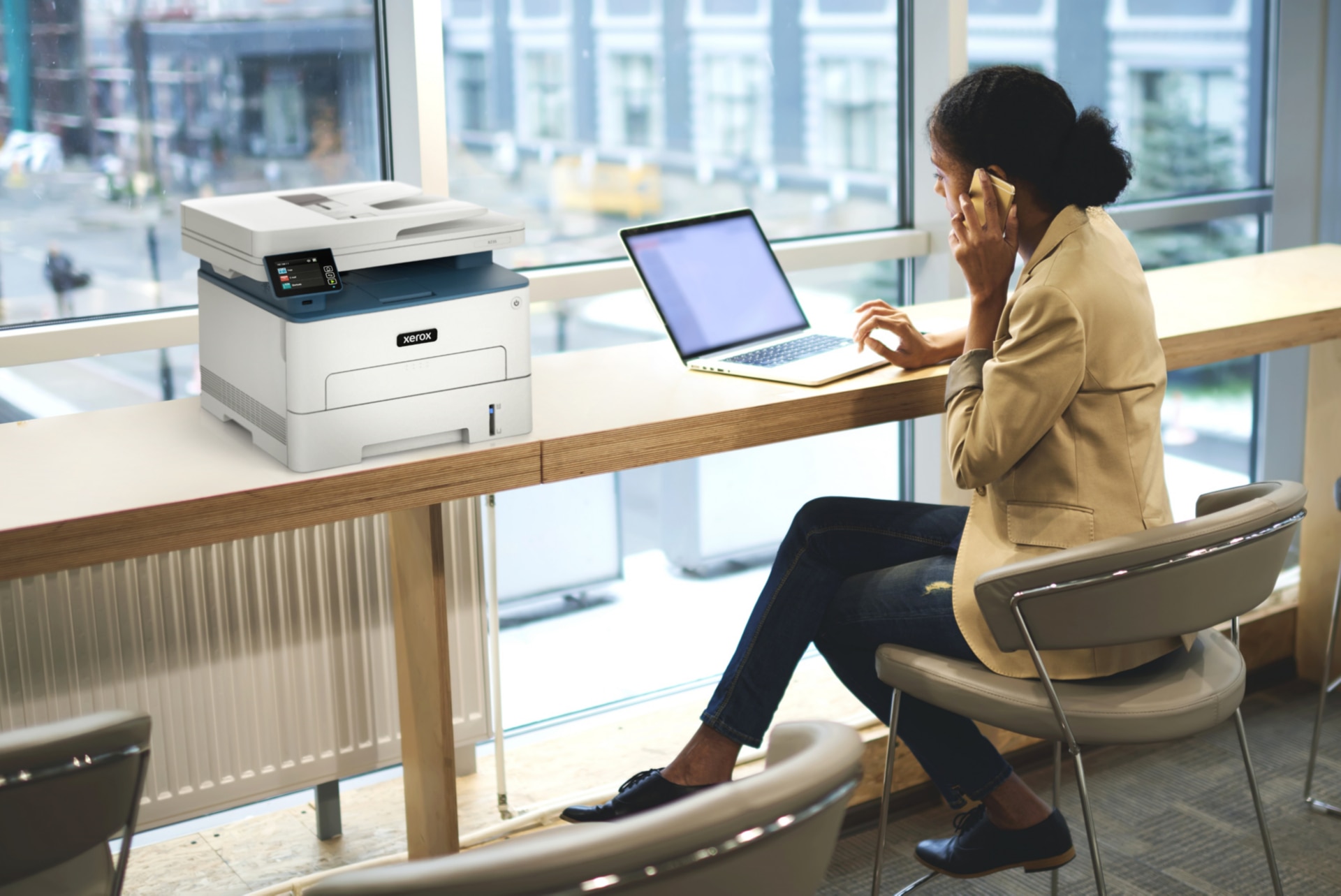 Thumbnail 6 of 7 for Xerox B235/DNI - multifunction printer - B/W