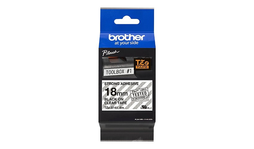 Brother TZe-S141 - laminated tape - 1 cassette(s) - Roll (1,8 cm x 8 m)