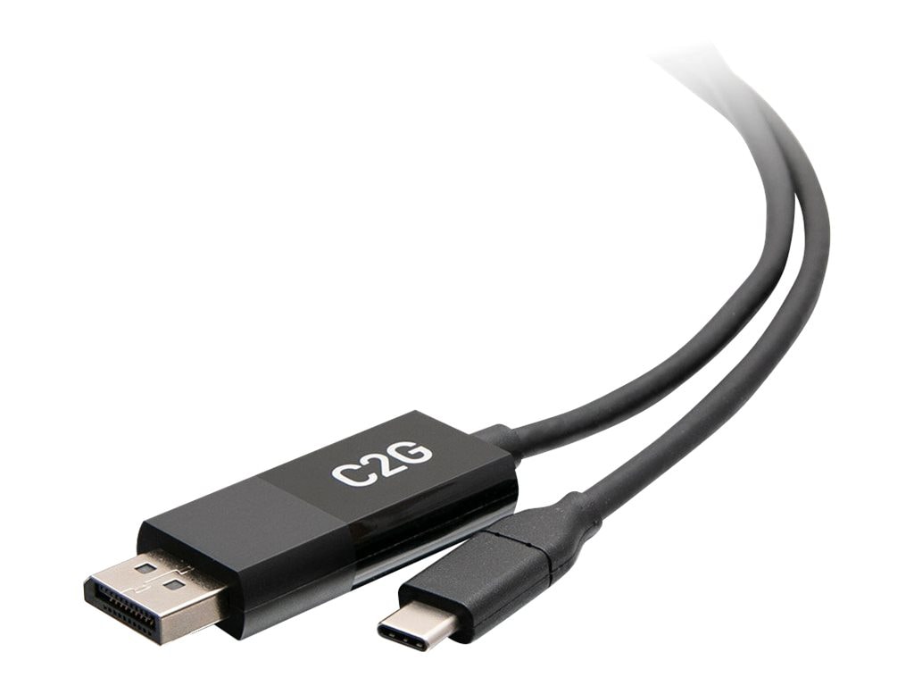 C2G 3ft USB C to DisplayPort Adapter - USB C to DP Adapter Cable - 4K 60Hz