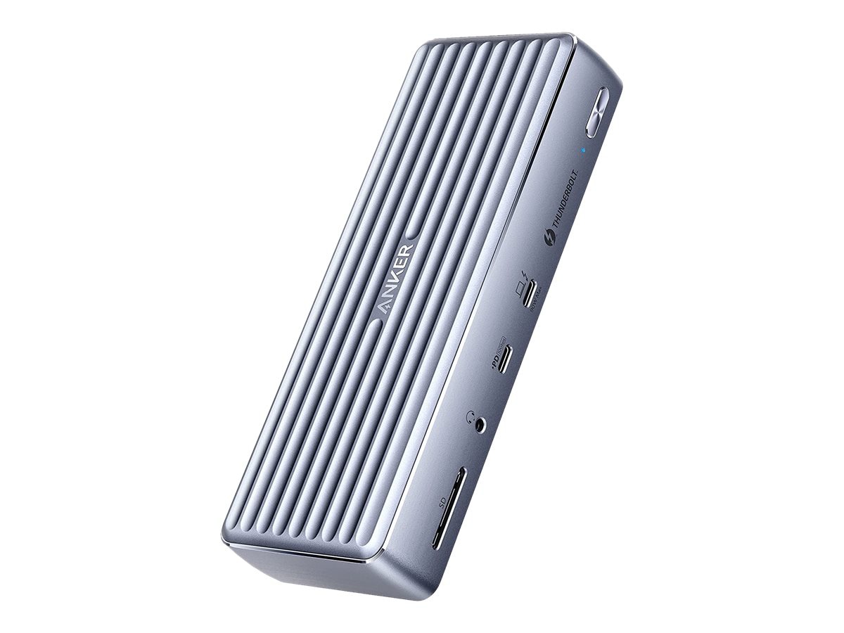 Anker Apex 12-in-1 - docking station - Thunderbolt 4 - 2 x HDMI, Thunderbolt - 1GbE