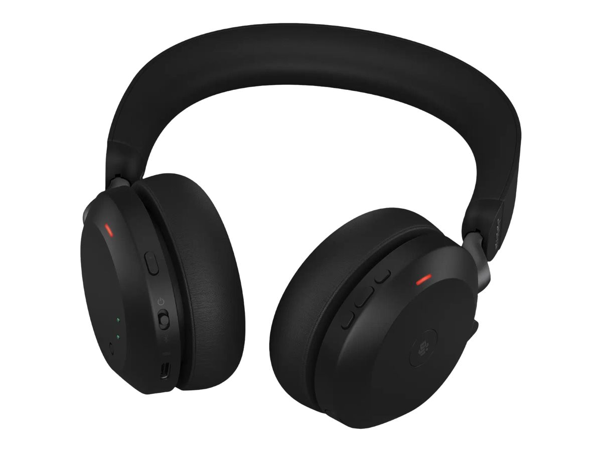 Jabra Evolve2 75 - headset - with charging stand