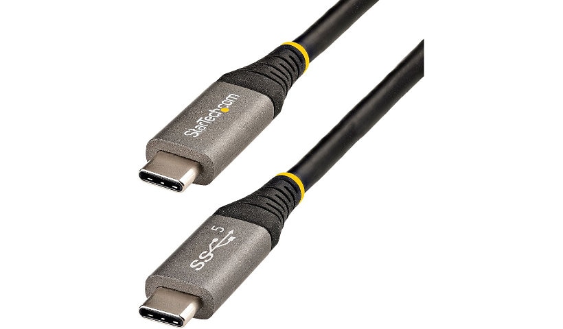 StarTech.com 6ft (2m) USB C Cable 5Gbps - High Quality USB Type-C Cable - 100W/5A, DP Alt Mode