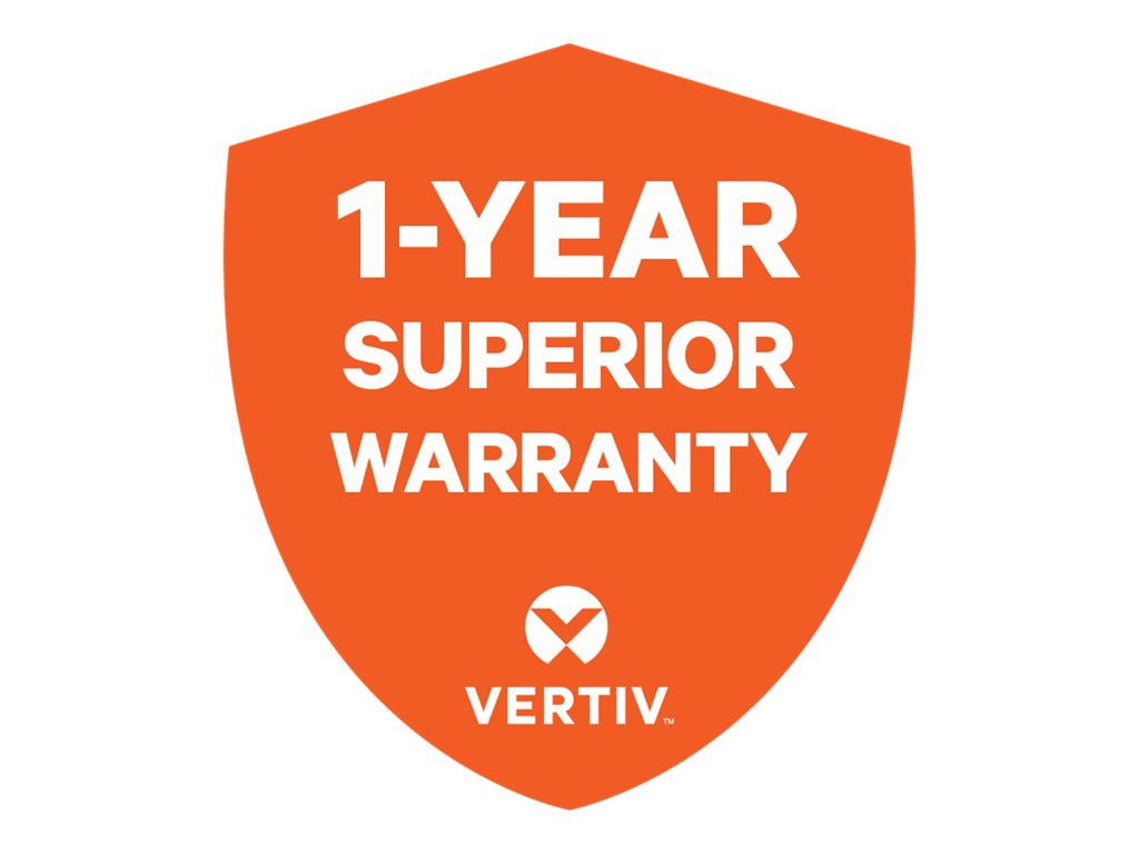 Vertiv Hardware Maintenance Gold - extended service agreement - 1 year - shipment
