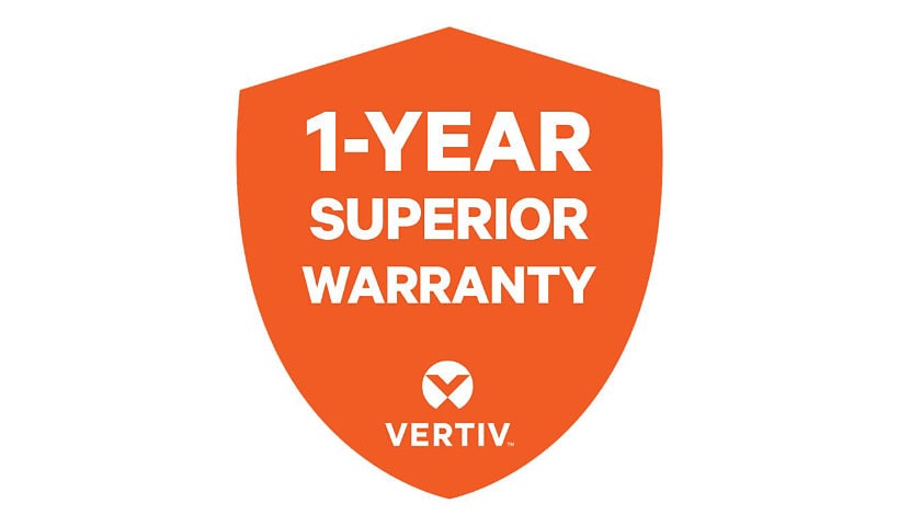 Vertiv Hardware Maintenance Gold - extended service agreement - 1 year - shipment