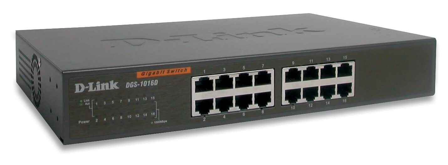 D-Link 24-Port 10/100/1000 Rackmountable Switch