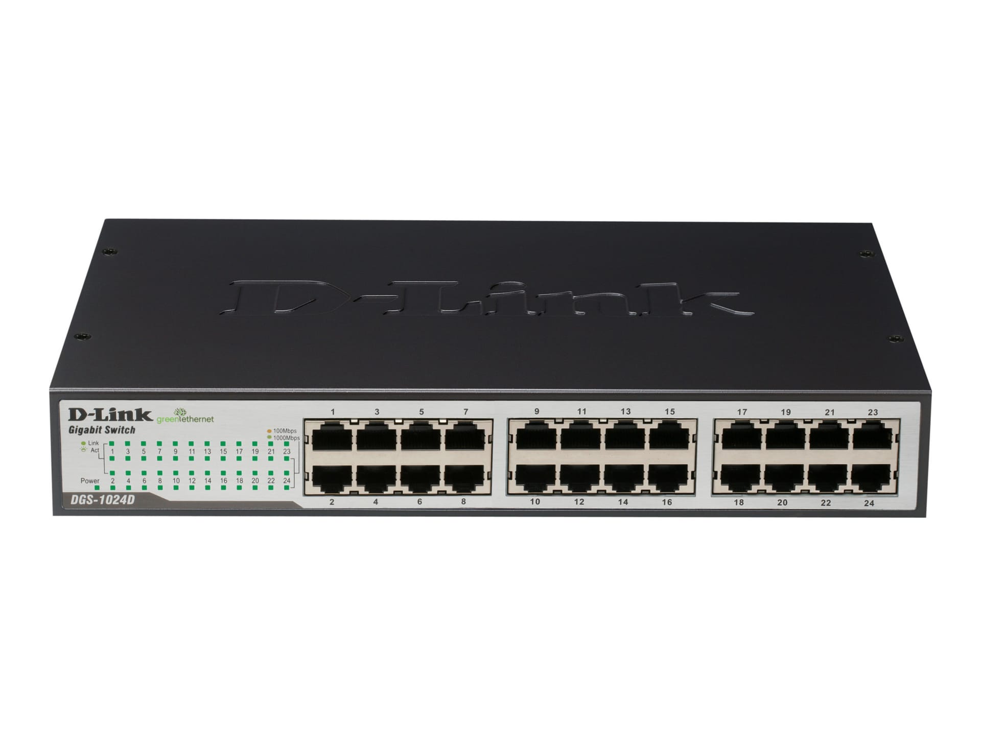 DGS-1024D Switch 24 ports Gigabit - Métallique & Rackable