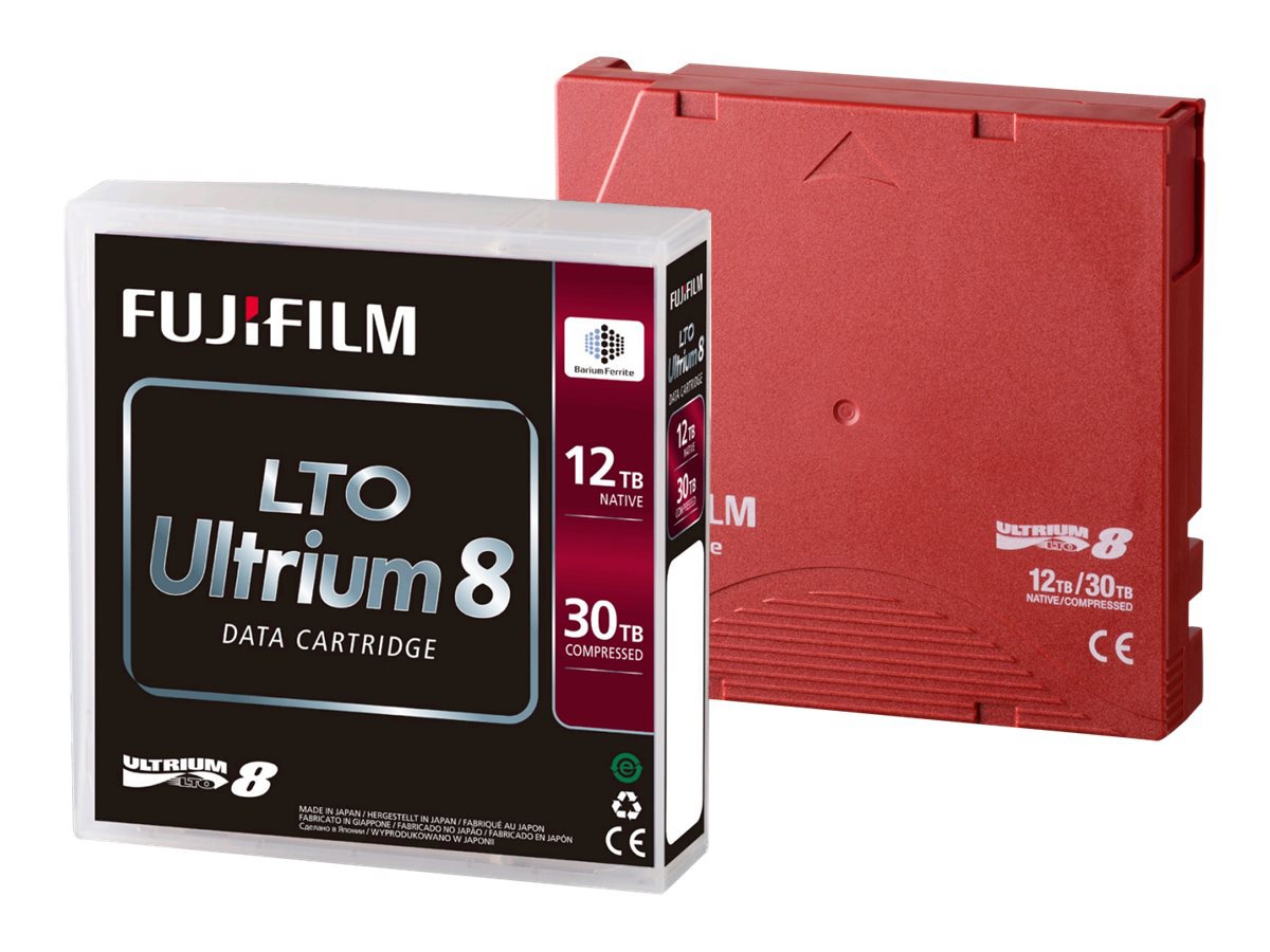 FUJIFILM LTO Ultrium 8 - LTO Ultrium WORM 8 x 1 - 12 TB - storage media