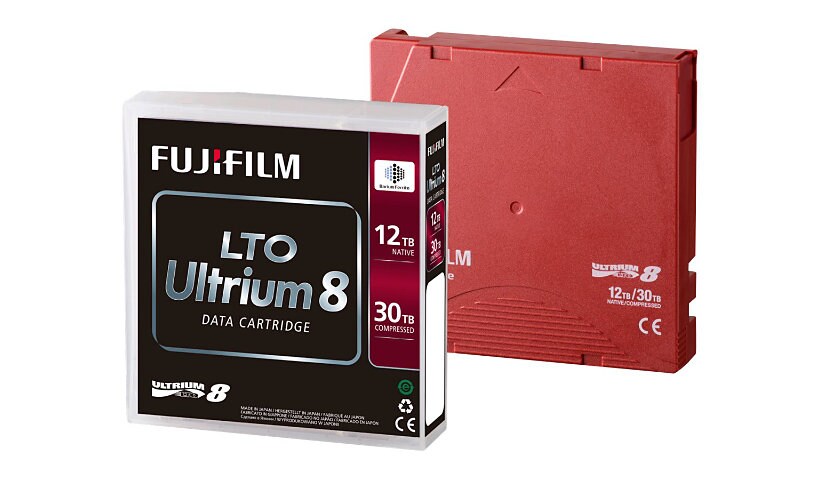 FUJIFILM LTO Ultrium 8 - LTO Ultrium WORM 8 x 1 - 12 TB - storage media