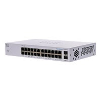 Cisco Business 110 Series 110-24T - switch - 24 ports - unmanaged - rack-mo