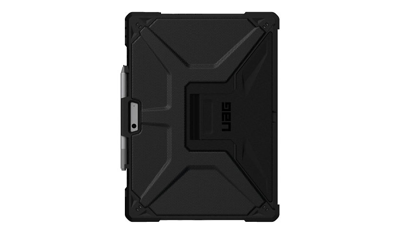 UAG Rugged Case for Microsoft Surface Pro 8 - Metropolis Black - back cover for tablet