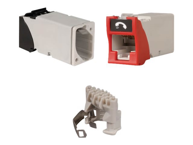 SIEMON 1-PORT MOD JACK 110 8W8P UTP