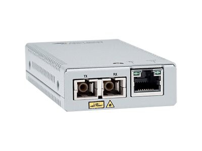 Allied Telesis AT MMC2000LX/SC - fiber media converter - 1GbE - TAA Complia