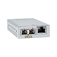 Allied Telesis AT MMC2000LX/SC - fiber media converter - 1GbE - TAA Compliant