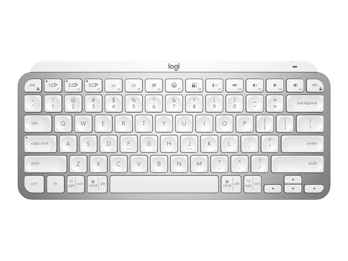 Logitech MX Keys Mini - keyboard - pale gray