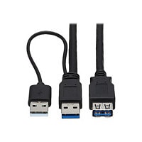Eaton Tripp Lite Series USB 3.2 Gen 1 Active Extension Repeater Cable (A M/F), 10 m (32.8 ft.) - USB extension cable -
