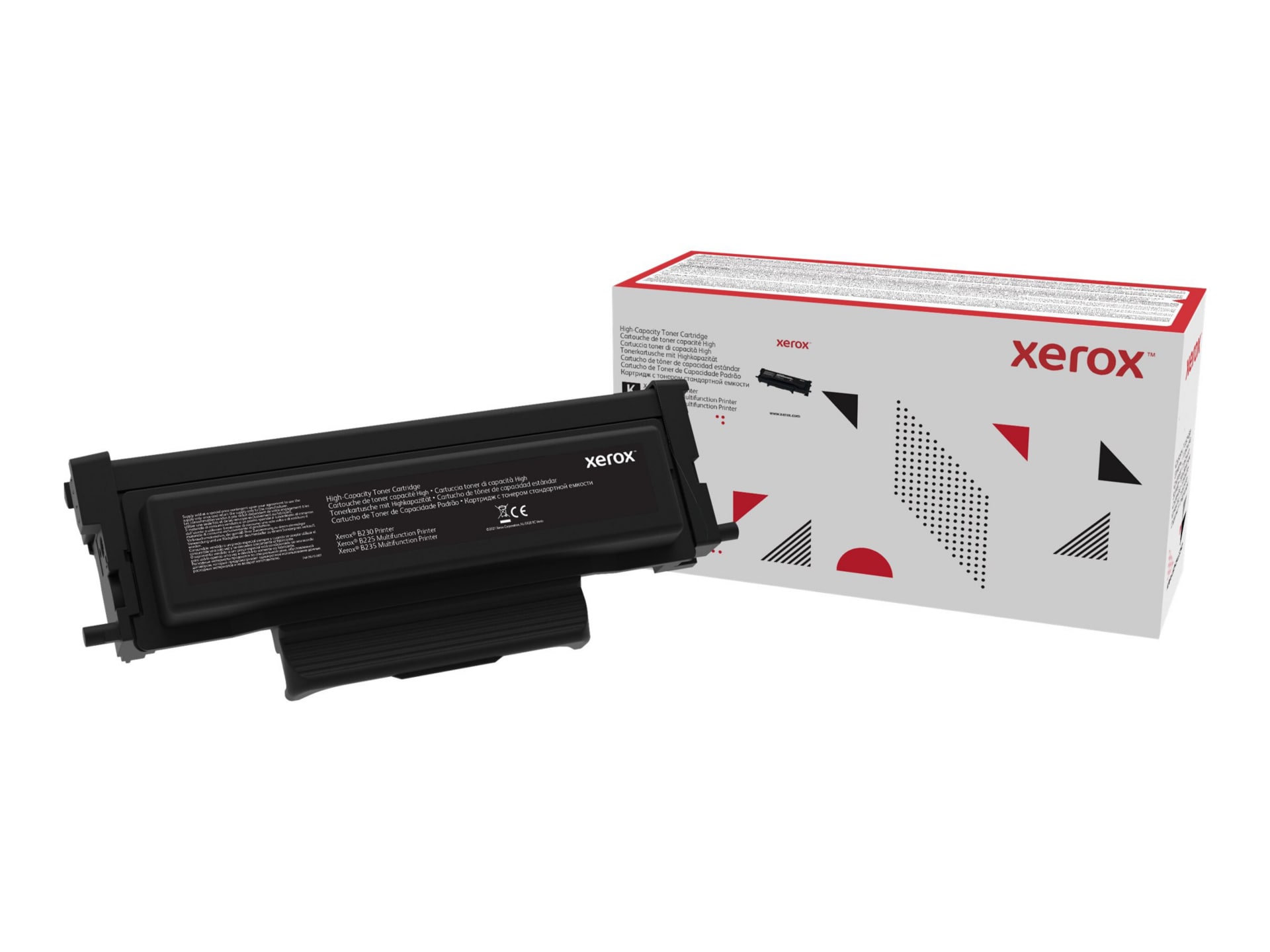 Xerox - haute capacité - noir - original - cartouche de toner