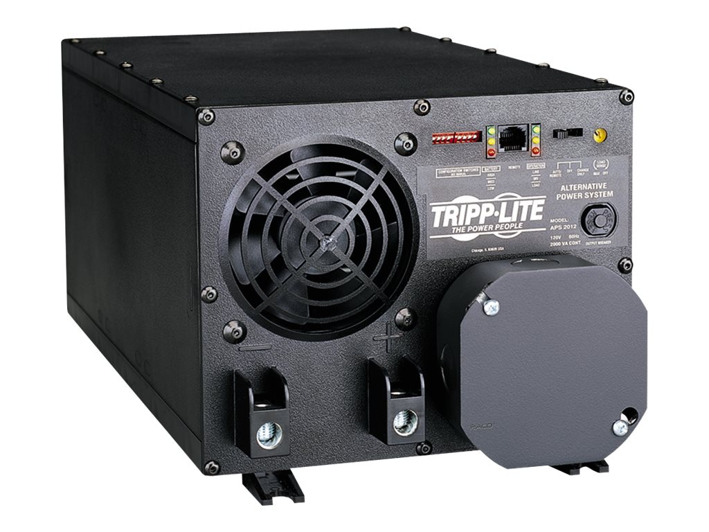 Tripp Lite Intl Inverter/Charger 2000W 12VDC-230VAC RJ45 60A Hardwired