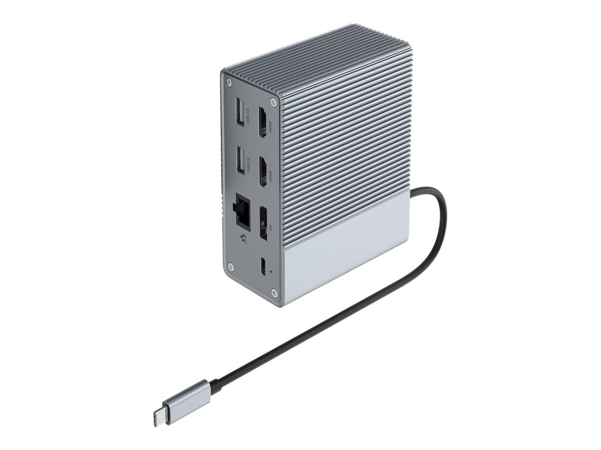 HyperDrive GEN2 - docking station - USB-C - 2 x HDMI, DP - GigE