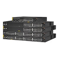 HPE Aruba 6000 24G Class4 PoE 4SFP 370W Switch - switch - 24 ports - managed - rack-mountable