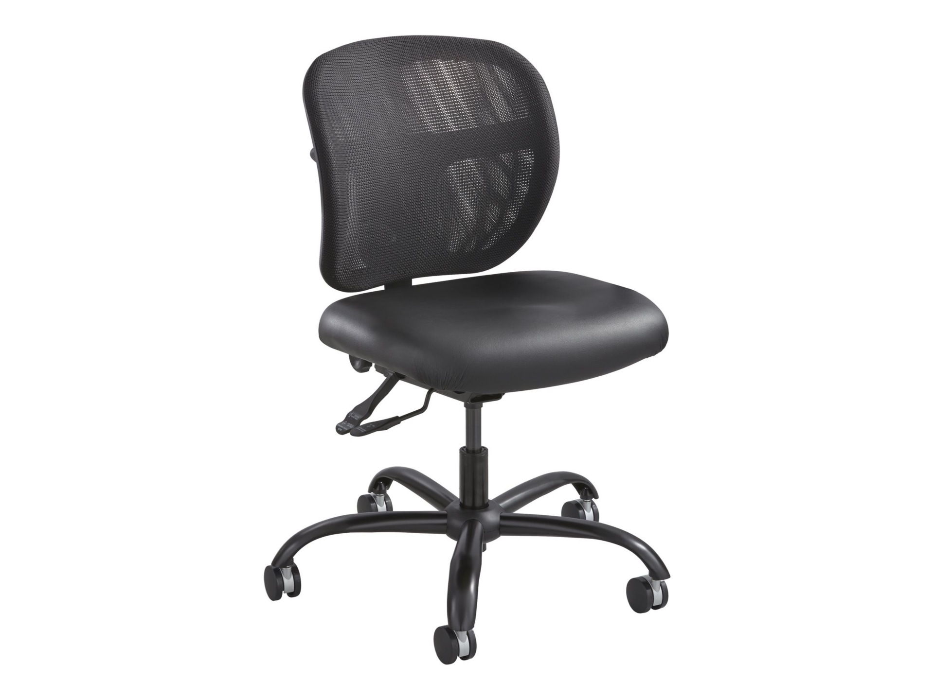 Safco Vue Intensive Use - chair - nylon, vinyl, high-density polyethylene,