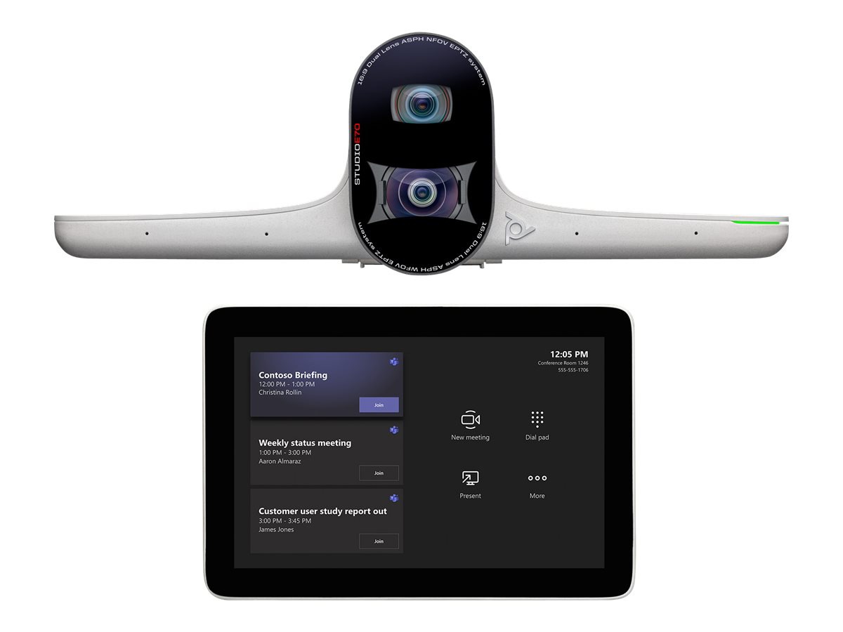 Poly Studio - Large Room Kit - video conferencing kit - no PC