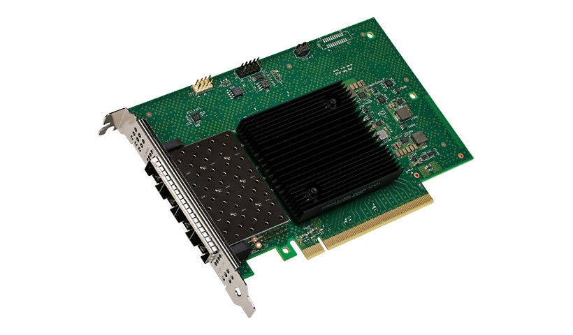Intel E810XXVDA4L - network adapter - PCIe 4.0 x16 - 25 Gigabit SFP28 x 4