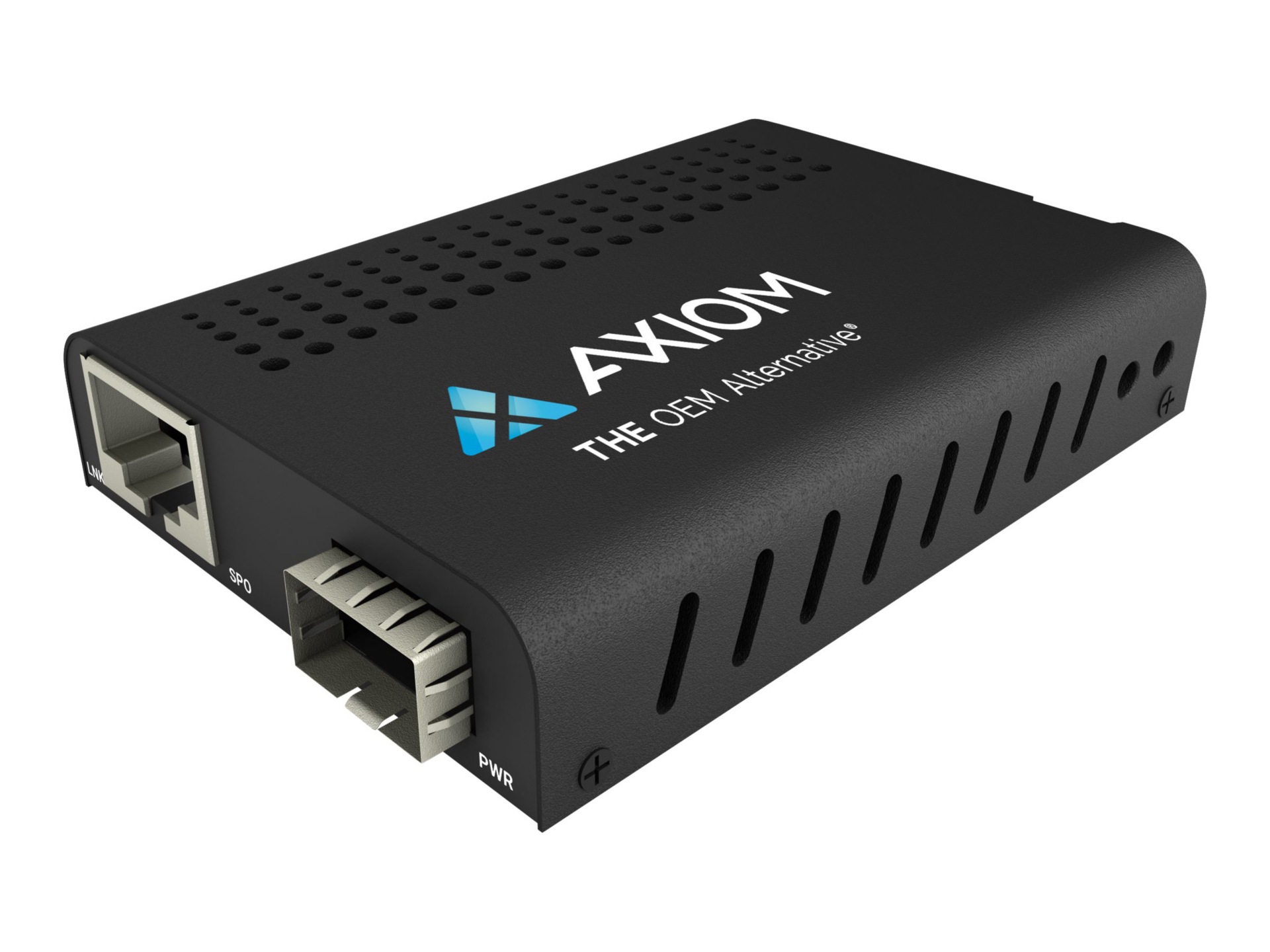 AXIOM RJ45/OPEN SFP MEDIA CONVERTER