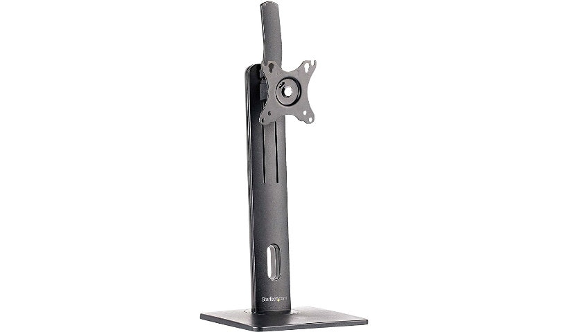 StarTech.com Free Standing Single Monitor Mount - Height Adjustable Monitor Stand 32in VESA Display